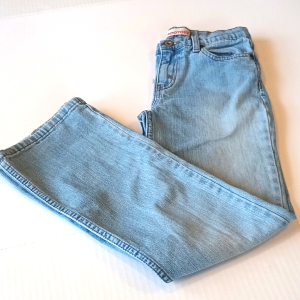 VTG Faded glory| girls bootcut light wash denim jeans Sz 12